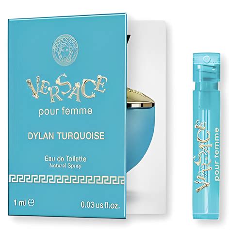 versace dylan turquoise sample